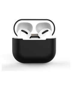 Soft Silicone Apple AirPods Pro Case Θήκη Σιλικόνης για Apple AirPods Pro - Black