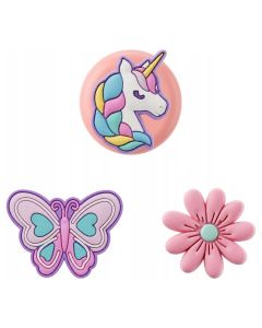 Kids Silicone Flexible Apple AirTag Case (3 Pcs) Θήκη Σιλικόνης - Butterfly - MT84469