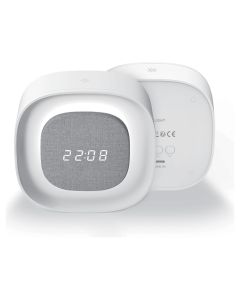 Forever Light Alarm clock with Night Light LED PURE FNL-03 BJORN - Ρολόι Ξυπνητήρι White