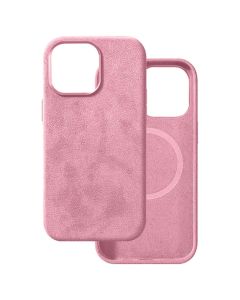 Alcane MagSafe Case Suede Θήκη Light Pink (iPhone 13 Pro)