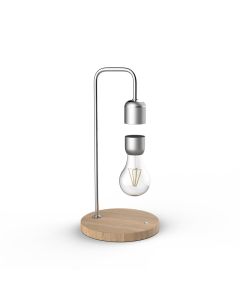 Allocacoc Levitating Table Lamp Επιτραπέζιο Φωτιστικό με Αιωρούμενη Λάμπα - Silver