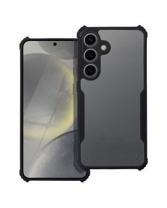 Anti-Drop Shock-Absorbing Hybrid Case Clear / Black (Samsung Galaxy A25 5G) - MT74356