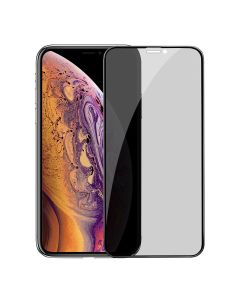 Privacy 3D Full Glue Full Face Αντιχαρακτικό Γυαλί Tempered Glass Black Frame (iPhone 13 Pro Max)