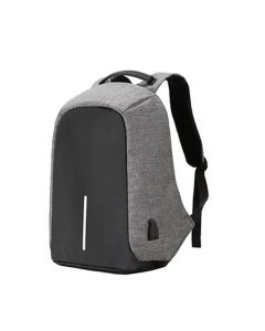 Anti-Theft Backpack with USB Slot Σακίδιο Πλάτης - Grey