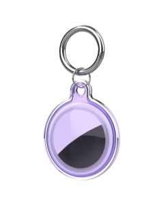 Waterproof Apple AirTag Keychain Case Θήκη Μπρελόκ - Purple