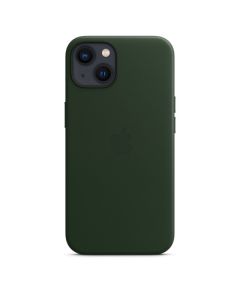 Apple Official Leather Case (MM173ZMA) with MagSafe Sequoia Green (iPhone 13)