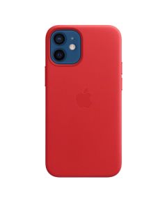 Apple Official Leather Case (MHK73ZM/A) with MagSafe Red (iPhone 12 Mini)