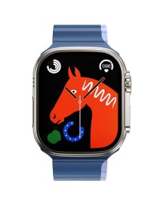 HOCO AS102 Magnetic Silicone Strap Dark Blue / Light Blue - Λουράκι Σιλικόνης για Apple Watch 40/41/42mm (4/5/6/7/8/9/10/11/SE)