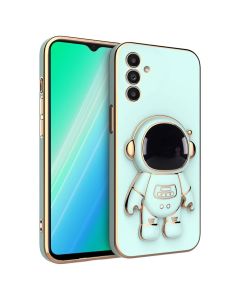 Astronaut Electro Plate Silicone Stand Case - Mint (Samsung Galaxy A25 5G)