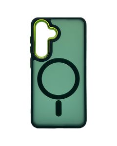 MagSafe Hybrid Case Back Cover Green (Samsung Galaxy S23)