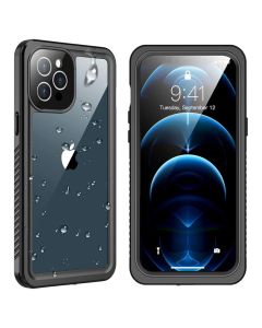 IP68 Waterproof Case - Αδιάβροχη Θήκη Black (iPhone 12 Pro)