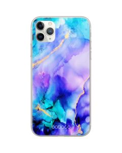 Babaco Abstract Silicone Case (BPCABS6001) Θήκη Σιλικόνης 011 Marble Blue / Violet (iPhone 11 Pro Max)