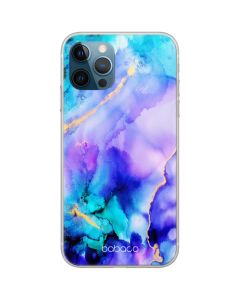 Babaco Abstract Silicone Case (BPCABS6115) Θήκη Σιλικόνης 011 Marble Blue / Violet (iPhone 12 Pro Max)
