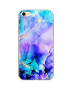 Babaco Abstract Silicone Case (BPCABS6004) Θήκη Σιλικόνης 011 Marble Blue / Violet (iPhone 5 / 5s / SE)