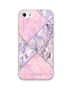 Babaco Abstract Silicone Case (BPCABS21020) Θήκη Σιλικόνης 036 Marble Pink (iPhone 5 / 5s / SE)