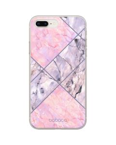 Babaco Abstract Silicone Case (BPCABS21052) Θήκη Σιλικόνης 036 Marble Pink (iPhone 7 Plus / 8 Plus)
