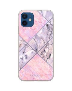 Babaco Abstract Silicone Case (BPCABS21113) Θήκη Σιλικόνης 036 Marble Pink (iPhone 12 Mini)