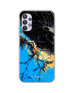 Babaco Abstract Silicone Case (BPCABS13324) Θήκη Σιλικόνης 023 Marble Black / Blue (Samsung Galaxy A72 4G / 5G)