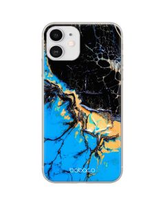 Babaco Abstract Silicone Case (BPCABS13203) Θήκη Σιλικόνης 023 Marble Black / Blue (iPhone 11)