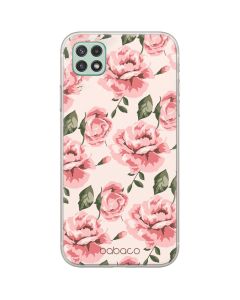 Babaco Flower Silicone Case (BPCFLOW6178) Θήκη Σιλικόνης Light Pink (Samsung Galaxy A22 5G)