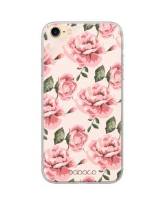 Babaco Flower Silicone Case (BPCFLOW6031) Θήκη Σιλικόνης Light Pink (iPhone 6 / 6s)