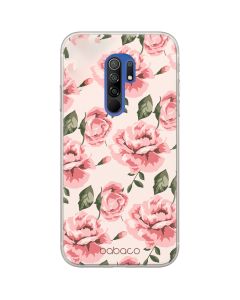Babaco Flower Silicone Case (BPCFLOW6135) Θήκη Σιλικόνης Light Pink (Xiaomi Redmi 9)