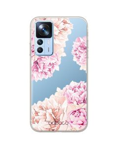 Babaco Flowers Silicone Case (BPCFLOW075) Θήκη Σιλικόνης 001 Transparent (Xiaomi 12T / 12T Pro)