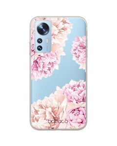 Babaco Flowers Silicone Case (BPCFLOW049) Θήκη Σιλικόνης 001 Transparent (Xiaomi 12 / 12X)
