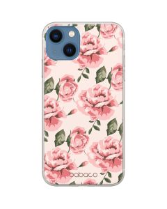 Babaco Flower Silicone Case (BPCFLOW6180) Θήκη Σιλικόνης 013 Light Pink (iPhone 13)