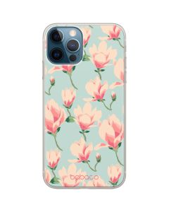 Babaco Flowers Silicone Case (BPCFLOW12111) Θήκη Σιλικόνης 016 Mint (iPhone 14 Pro Max)