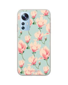Babaco Flowers Silicone Case (BPCFLOW12194) Θήκη Σιλικόνης 016 Mint (Xiaomi 12 / 12X)
