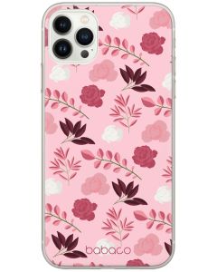 Babaco Flowers Silicone Case (BPCFLOW19683) Θήκη Σιλικόνης 020 Light Pink (iPhone 13 Pro Max)