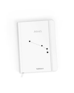 Babaco Notebook Size A5 (BNBZODC001) Βιβλίο Σημειώσεων - Zodiac Constellation 001 White