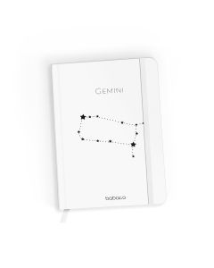Babaco Notebook Size A5 (BNBZODC003) Βιβλίο Σημειώσεων - Zodiac Constellation 003 White
