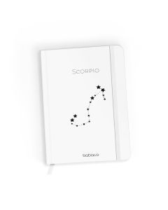 Babaco Notebook Size A5 (BNBZODC008) Βιβλίο Σημειώσεων - Zodiac Constellation 008 White