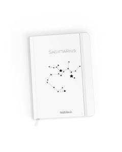 Babaco Notebook Size A5 (BNBZODC009) Βιβλίο Σημειώσεων - Zodiac Constellation 009 White