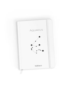Babaco Notebook Size A5 (BNBZODC011) Βιβλίο Σημειώσεων - Zodiac Constellation 011 White