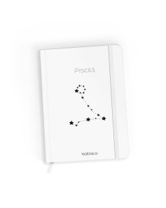 Babaco Notebook Size A5 (BNBZODC012) Βιβλίο Σημειώσεων - Zodiac Constellation 012 White