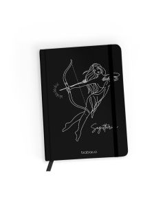 Babaco Notebook Size A5 (BNBZODW009) Βιβλίο Σημειώσεων - Zodiac Woman 009 Black