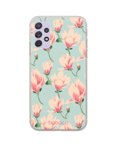 Babaco Flowers Silicone Case (BPCFLOW12164) Θήκη Σιλικόνης 016 Mint (Samsung Galaxy A72 4G / 5G)