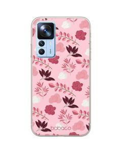 Babaco Flowers Silicone Case (BPCFLOW19698) Θήκη Σιλικόνης 020 Light Pink (Xiaomi 12T / 12T Pro)