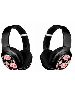 Babaco Flowers Wireless Bluetooth Headphones Ασύρματα Ακουστικά - 013 Black