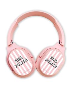 Babaco Stripes Wireless Bluetooth Headphones (BHPWSTRIP002) Ασύρματα Ακουστικά - 002 Pink