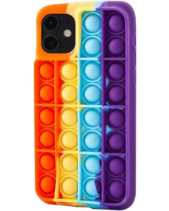 Push Bubble Pop It Case Anti-Stress Θήκη Σιλικόνης - Multicolor No.11 (iPhone 12 Pro Max)