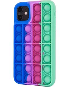 Push Bubble Pop It Case Anti-Stress Θήκη Σιλικόνης - Multicolor No.7 (iPhone 11 Pro Max)