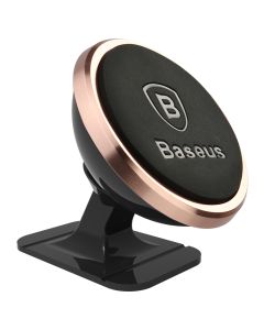 Baseus 360-Degree (SUGENT-NT0R) Universal Magnetic Car Mount Holder - Rose Gold