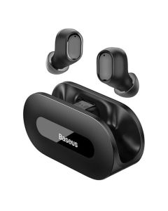 Baseus Bowie EZ10 TWS Wireless Bluetooth 5.3 Stereo Earbuds with Charging Box - Black
