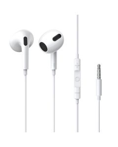 Baseus Encok H17 Lateral In-Ear Earbuds 3.5mm Mini Audio Jack (NGCR020002) Ακουστικά με Ενσωματωμένο Μικρόφωνο - White