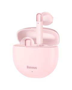 Baseus Encok W2 TWS (NGW2-04) Wireless Bluetooth Stereo Earbuds with Charging Box - Pink
