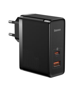 Baseus GaN5 Pro Wall Charger (CCGP090201) 100W USB / Type-C QC 4.0 PD - Black